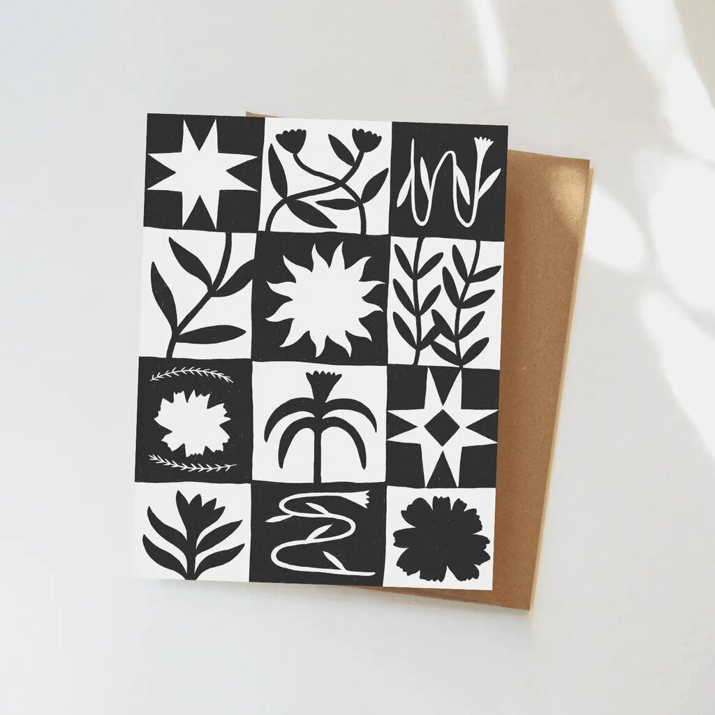 Elana Gabrielle - Notecard - Patchwork