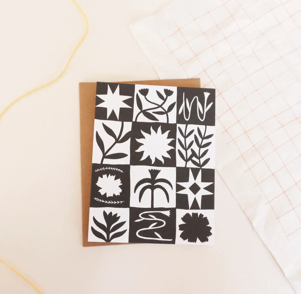 Elana Gabrielle - Notecard - Patchwork