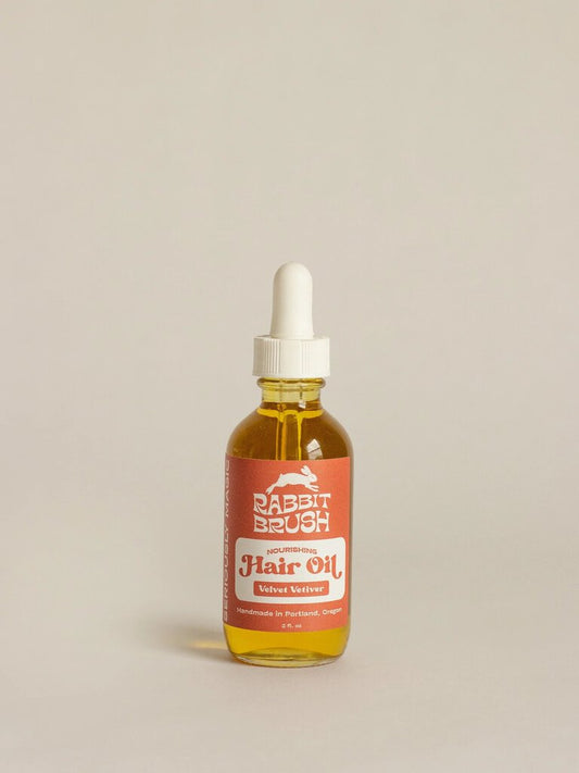 Rabbit Brush Goods - Velvet Vetiver Hair Oil - 2 oz