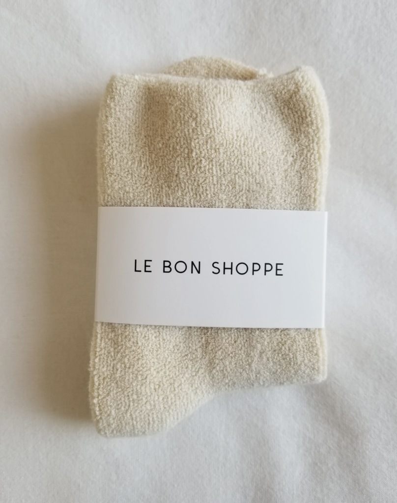 Le Bon Shoppe - Cloud Socks - Ecru