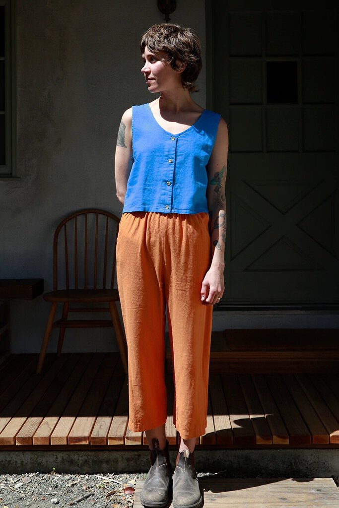 Me & Arrow - Orange Straight Pants - Medium