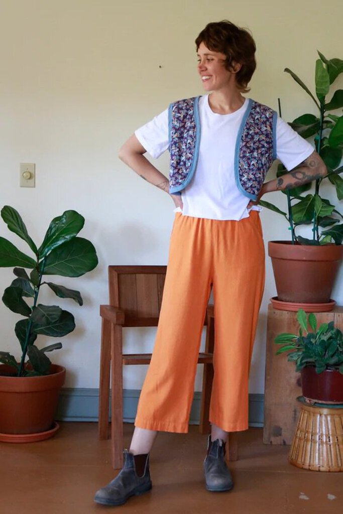 Me & Arrow - Orange Straight Pants - Medium