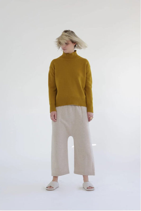 amente - Cashmere & Wool-blend Knit Pants - Small/Medium