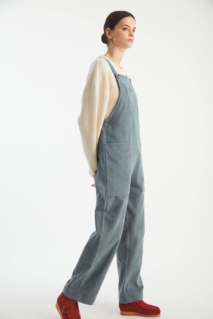 Rita Row - Oskar Blue Corduroy Overall - Small