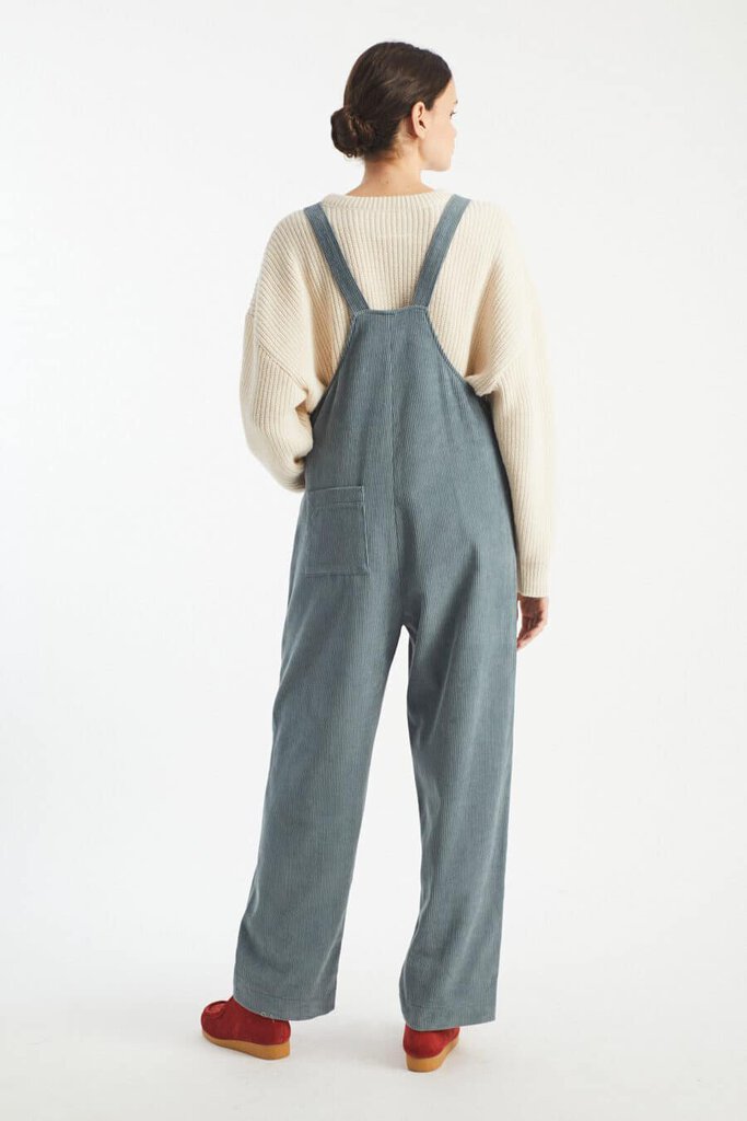 Rita Row - Oskar Blue Corduroy Overall - XSmall