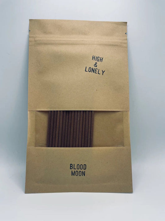 High & Lonely Incense - Blood Moon (Poppy/Iris/Fig)
