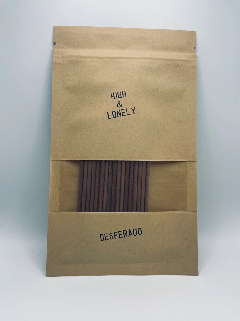 High & Lonely Incense - Desperado (Oud/Tobacco)