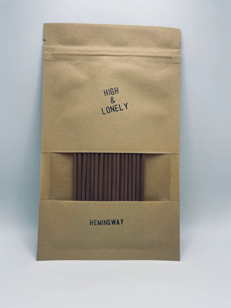 High & Lonely Incense - Hemingway (Vanilla/Tobacco/Cacao)