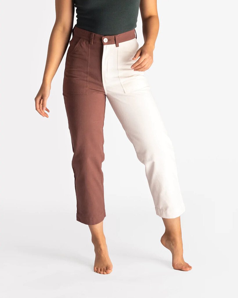 Soluna Collective - Two-Tone Cargo Pants - Size 2