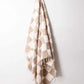 Sundream - Sandy Checkerboard Heavyweight Sustainable Throw Blanket