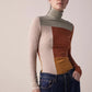 amente - Quilted Turtleneck - Small