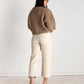 Soluna Collective - Natural Waffle Wide Leg Pants - Size 0