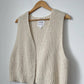 Le Bon Shoppe - Natural Granny Cotton Knit Vest - M/L