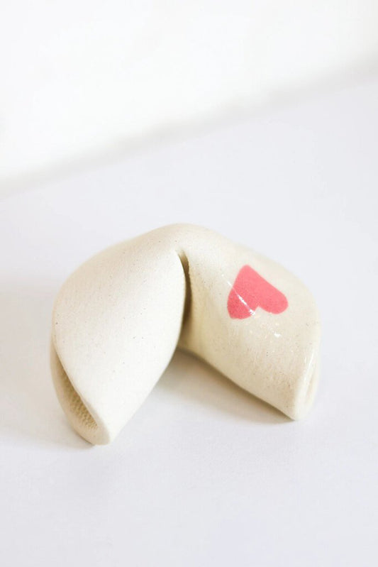 Carter & Rose - Sweetheart Ceramic Fortune Cookie