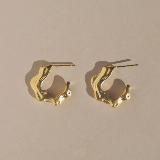 Mountainside Jewelry - Olas Gold Vermeil Earrings