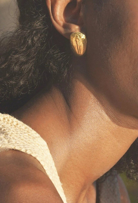Mountainside Jewelry - Trilo Gold Vermeil Earrings