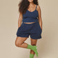 Jungmaven - Spaghetti Tank - Rose Quartz - Large