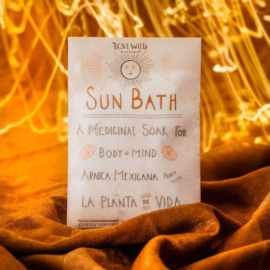 Lovewild - Sun Bath - La Planta de Vida + Arnica Mexicana