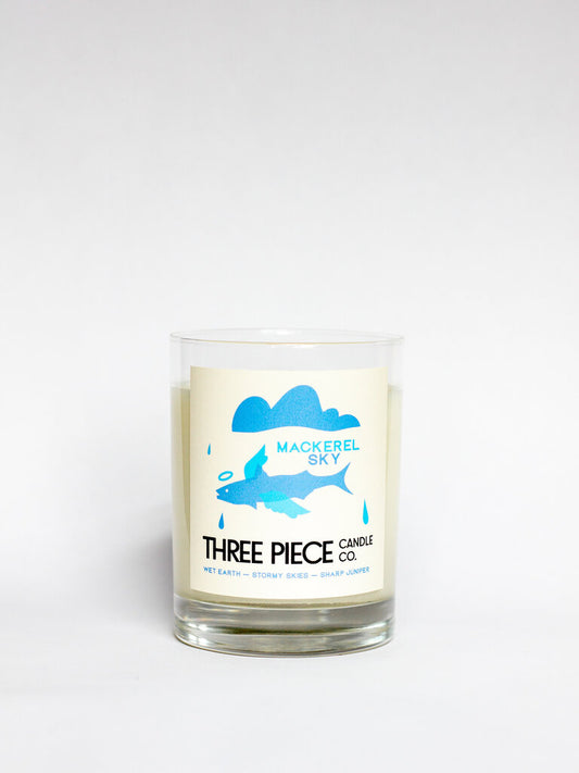Three Piece Candle Co. - Mackerel Sky