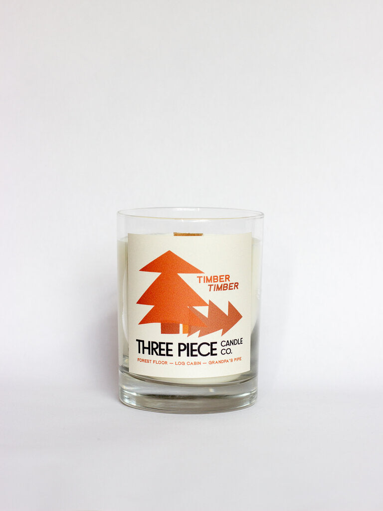 Three Piece Candle Co. - Timber Timber