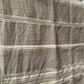 Creative Women - Ethiopian Handwoven Cotton Towel - Grey + Cream