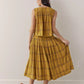 amente - Mustard Plaid Skirt - XS/Small