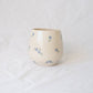 Erika Christine Ceramics - Blue Wild Flowers Wine Cup