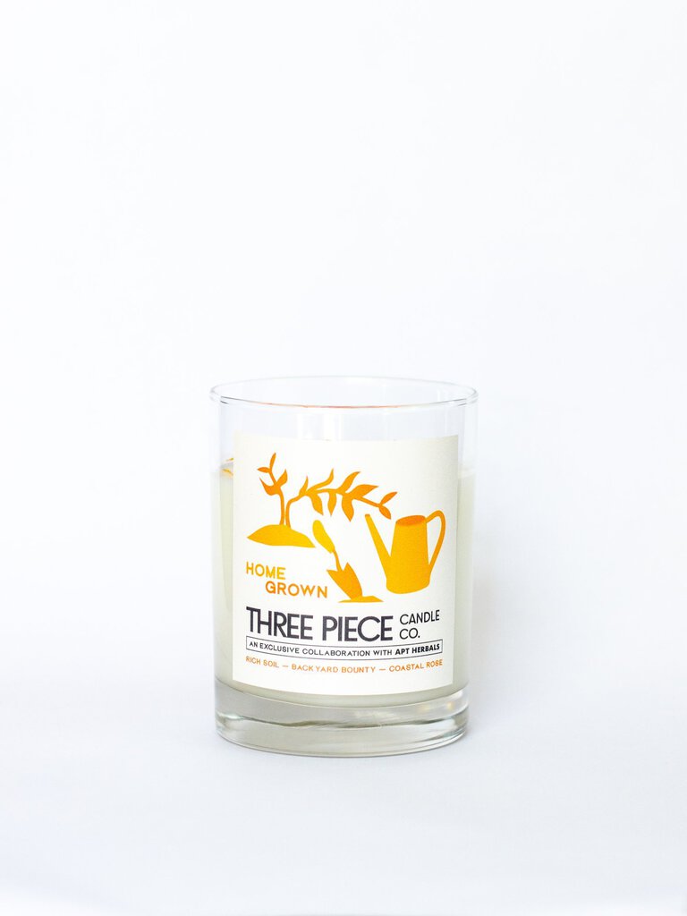 Three Piece Candle Co. x Apt Herbals - Homegrown