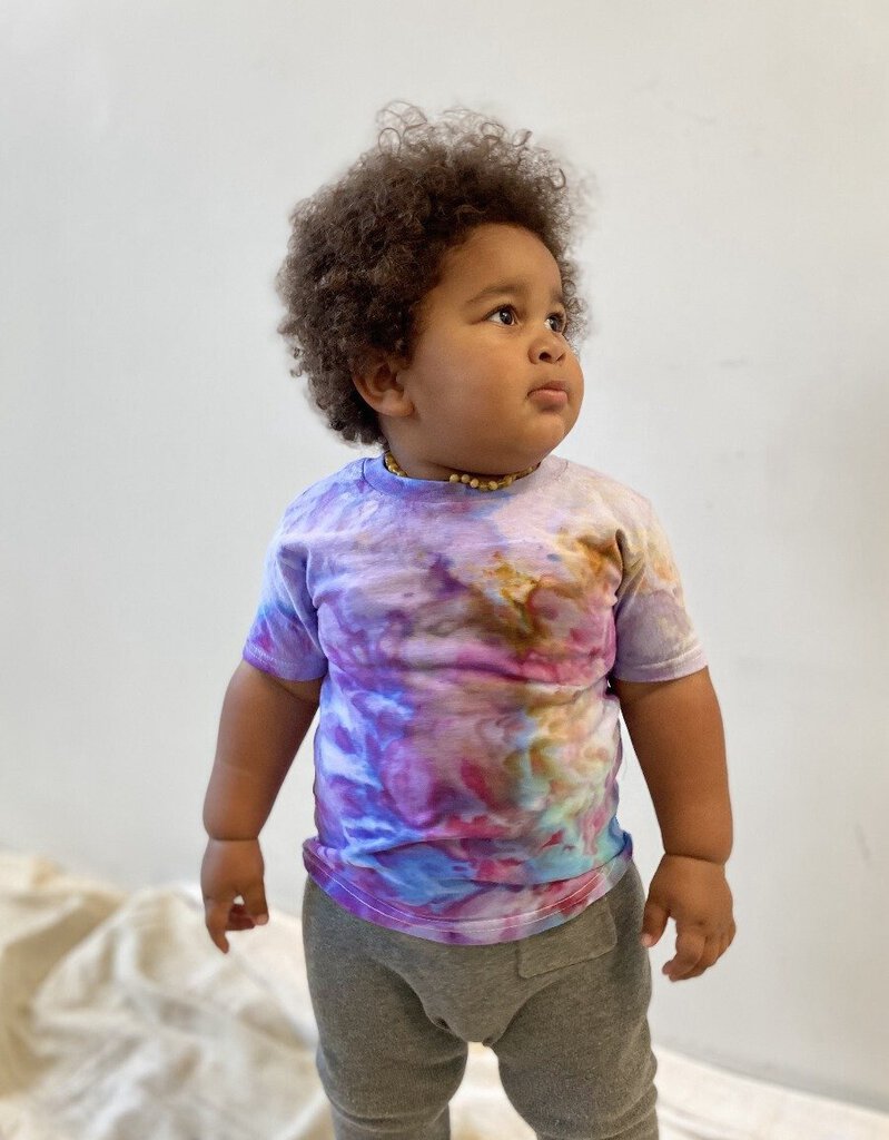 Mira Blackman - Desert Sunset Hand-dyed Kid's Tee - 2T