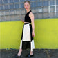 Ersa Fibers - Small-batch Quilted Black & White Charlie Skirt - Small