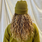 Mira Blackman - Hand-dyed Cotton Beanie - Olive