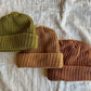 Mira Blackman - Hand-dyed Cotton Beanie - Olive