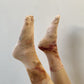 Mira Blackman - Ice-dyed Organic Cotton Socks - Desert Sunset