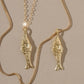 Mountainside Jewelry - Pescadero Gold Vermeil Necklace - 20" Cable Chain