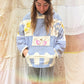 Reclaim Creative - Vintage Quilt Remnant Hoodie - Hope Garden