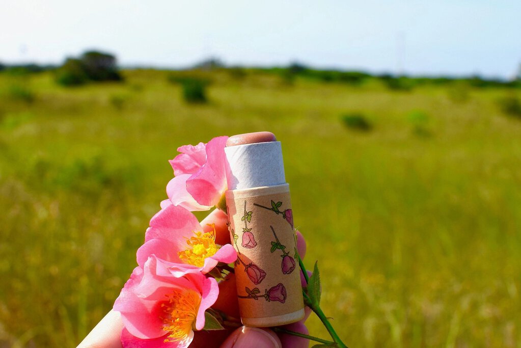 Plant Makeup - Pink Rose Lip Stick