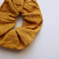 Eco Raw Studio - Desert Gold Plant-dyed Raw Silk Scrunchie