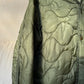 Vintage - Army Green Quilted Liner/Field Jacket - Medium/Large