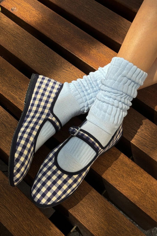 Le Bon Shoppe - Pale Blue Ballet Socks