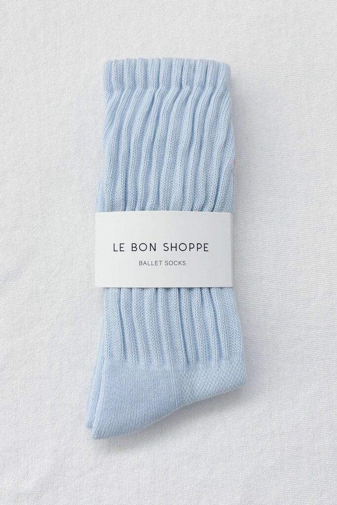 Le Bon Shoppe - Pale Blue Ballet Socks