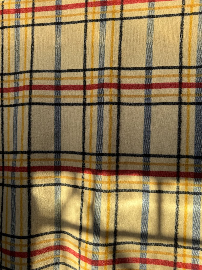 Vintage - Warmbilt Midcentury Plaid Virgin Wool Blanket