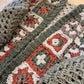 Vintage - Handknit Granny Square Crocheted Cardigan - Medium