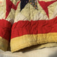 Reclaim Creative - Red Vintage Quilt Remnant Shorts - XLarge