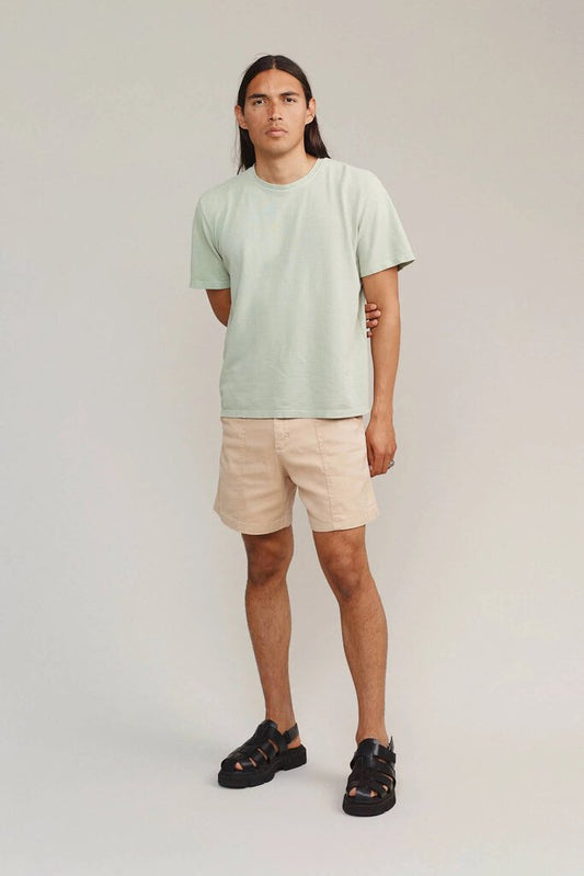 Jungmaven - Agave Green Durango Pique Tee - Medium