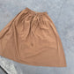 April Meets October - Brown Easy Skirt - Large/Xlarge