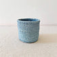 Amsha - Sky Blue Sisal Storage Basket - XS