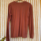 Jungmaven - Terracotta Jung Long Sleeve Hemp Tee - XSmall