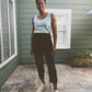 PO-EM - Indigo-dyed Woven Cotton Tank - Medium