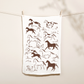 Elana Gabrielle - Wild Horses Linen Tea Towel
