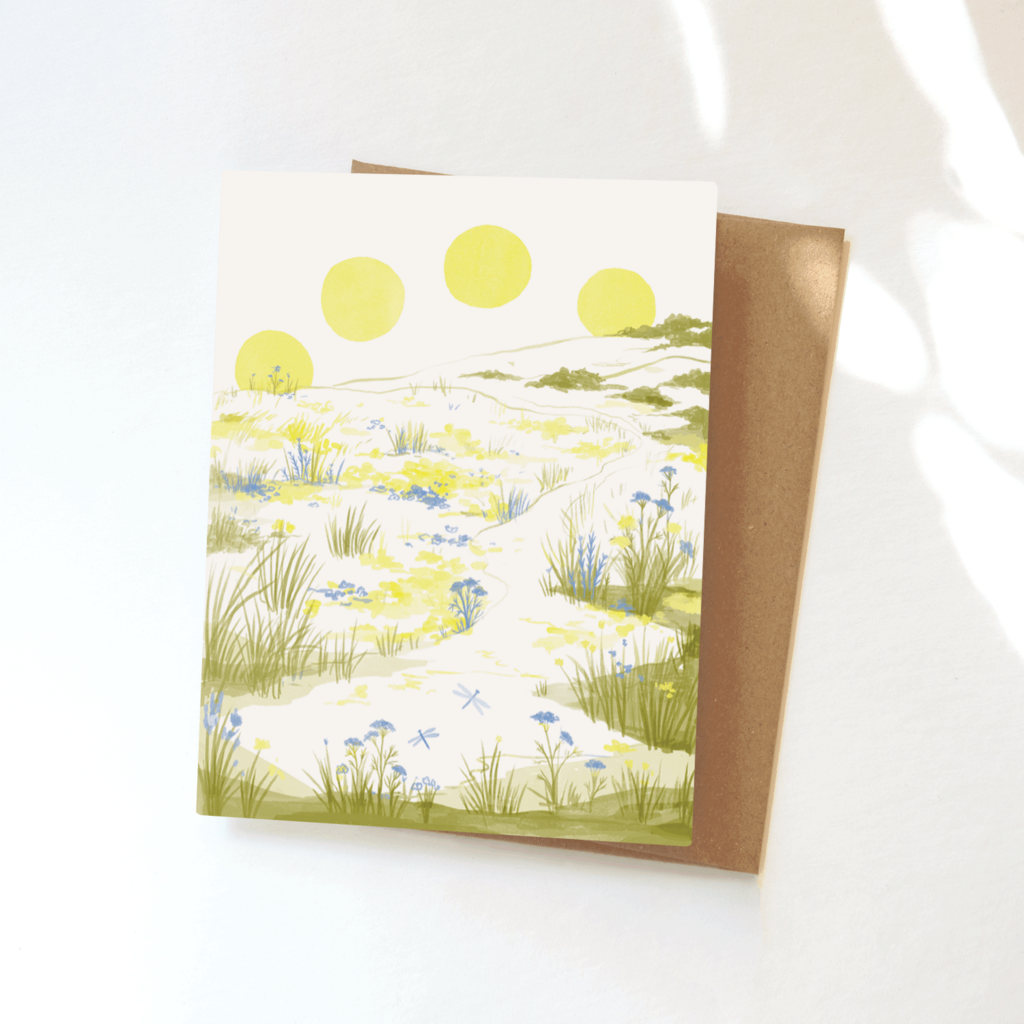 Elana Gabrielle - Sun Meadow Notecard